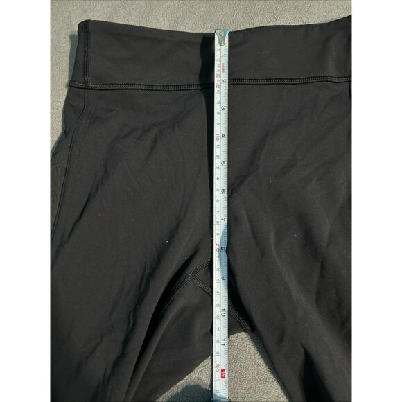 Lululemon Women's Leggings Side Pockets Black Mesh Sides Size 6 Sm - Read Desc - Picture 12 of 12